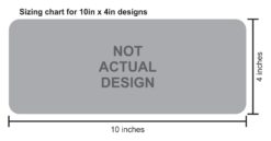 Alternative view of StickerTalk Clear Diesel Magnet, 10 inches x 4 inches