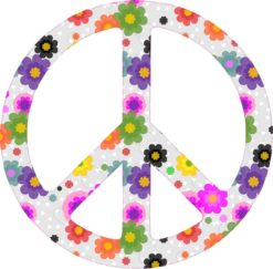 Peace Symbol Bumper Sticker