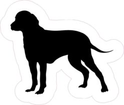 4inx3.5in Finnish Trackhound Dog Bumper Sticker Decal Window Vin