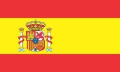 Flag of Spain Vinyl Sticker