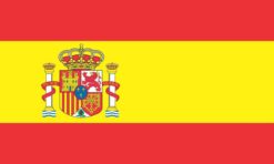 Flag of Spain Vinyl Sticker