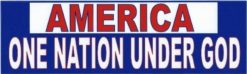 10in x 3in America One Nation Under God Bumper magnet  magnetic magnets
