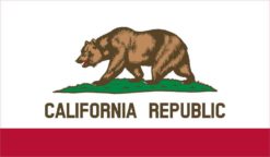 6in x 3.5in California State Flag Magnet Magnetic Vehicle Sign