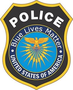 Blue Lives Matter sticker