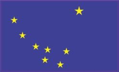 Alaska State Flag Sticker