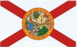 Florida State Flag Sticker