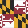 Maryland State Flag Bumper