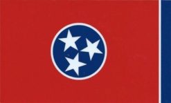 Tennessee State Flag Sticker