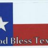 God Bless Texas Sticker