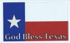 God Bless Texas Sticker