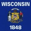 Wisconsin State Flag Sticker