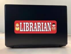 10in x 3in Librarian Bumper Sticker Window Decal Truck Stickers Vinyl Car Decals