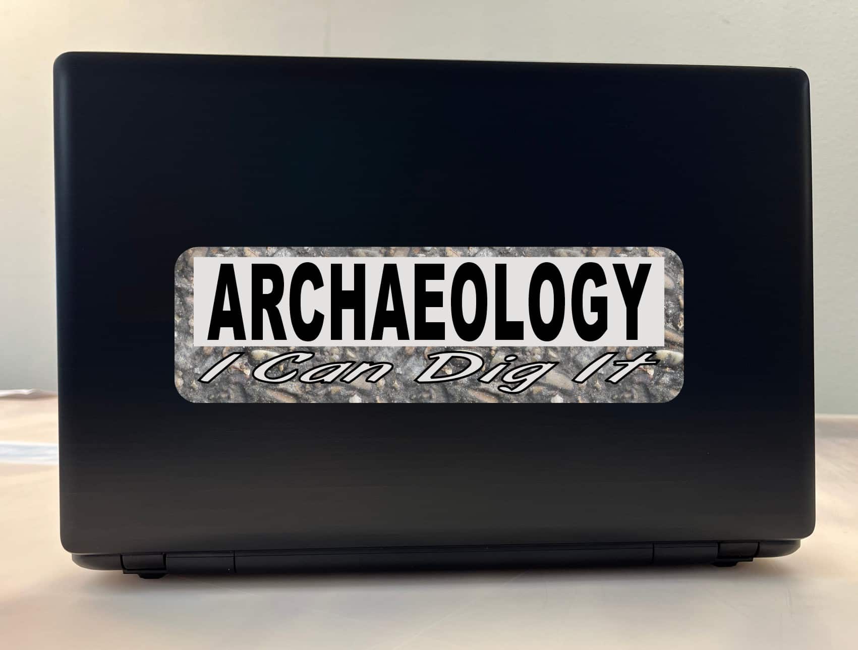 StickerTalk I Can Dig It Archaeology Vinyl Sticker, 10 inches by 3 inches - Image 3