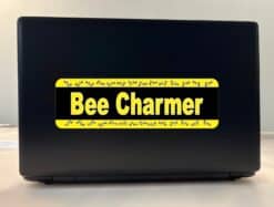 10in x 3in Bee Charmer Beekeeper Bumper Sticker Car Decal Stickers Window Decals