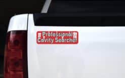 10in x 3in Professional Cavity Searcher Dentist Vinyl Bumper magnets magnetic magnet