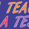 I'm a Teacher Not a Tester Bumper Sticker
