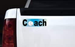 10in x 3in Baseball Coach Bumper magnet  Car Truck magnetic  magnets