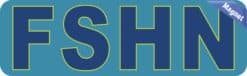 10in x 3in FSHN Fishing Vinyl Bumper magnet Car magnetic Truck magnets