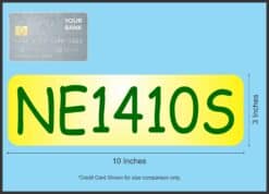 10in x 3in NE1410S Anyone for Tennis Bumper Sticker Vinyl Vehicle Decal