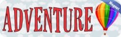 10in x 3in Adventure Ballooning Vinyl Vehicle Magnet Magnetic Sign Car Magnets