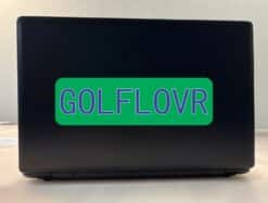 10in x 3in Golf Lovr(lover) Bumper Stickers player window decals car decal sticker