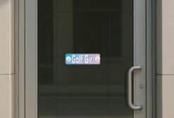10in x 3in Golf Girl Bumper Stickers window decals decal sticker golfer player