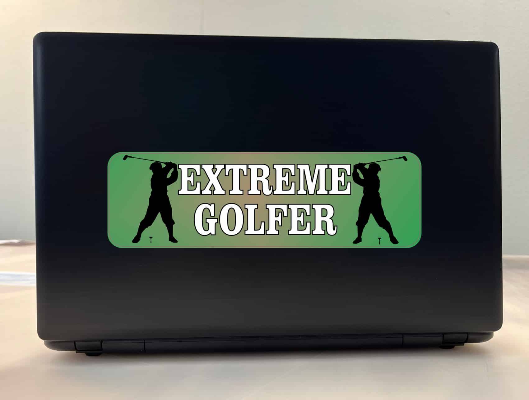 10in x 3in Extreme Golfer Bumper Stickers window decals decal sticker golf balls