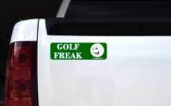 10in x 3in Golf Freak Bumper Stickers window decals decal sticker golf balls