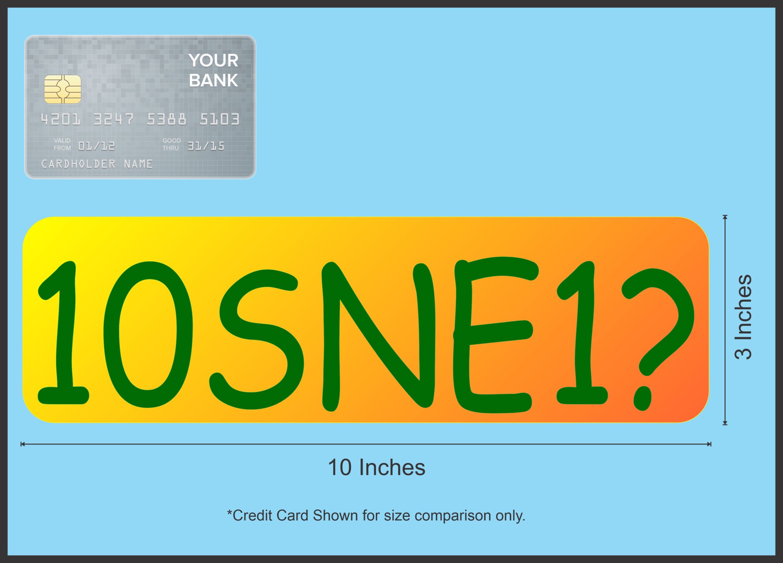10in x 3in 10SNE1 Tennis Anyone Vinyl Bumper Sticker Window Decal Stickers Decals