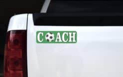 StickerTalk Soccer Coach Magnet, 10 inches x 3 inches