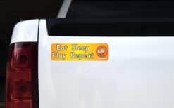 10in x 3in Eat Sleep Play Basketball Bumper magnet magnetic magnets