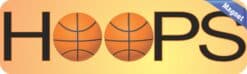10in x 3in Hoops Basketball Bumper magnet magnetic  magnets Vinyl Car