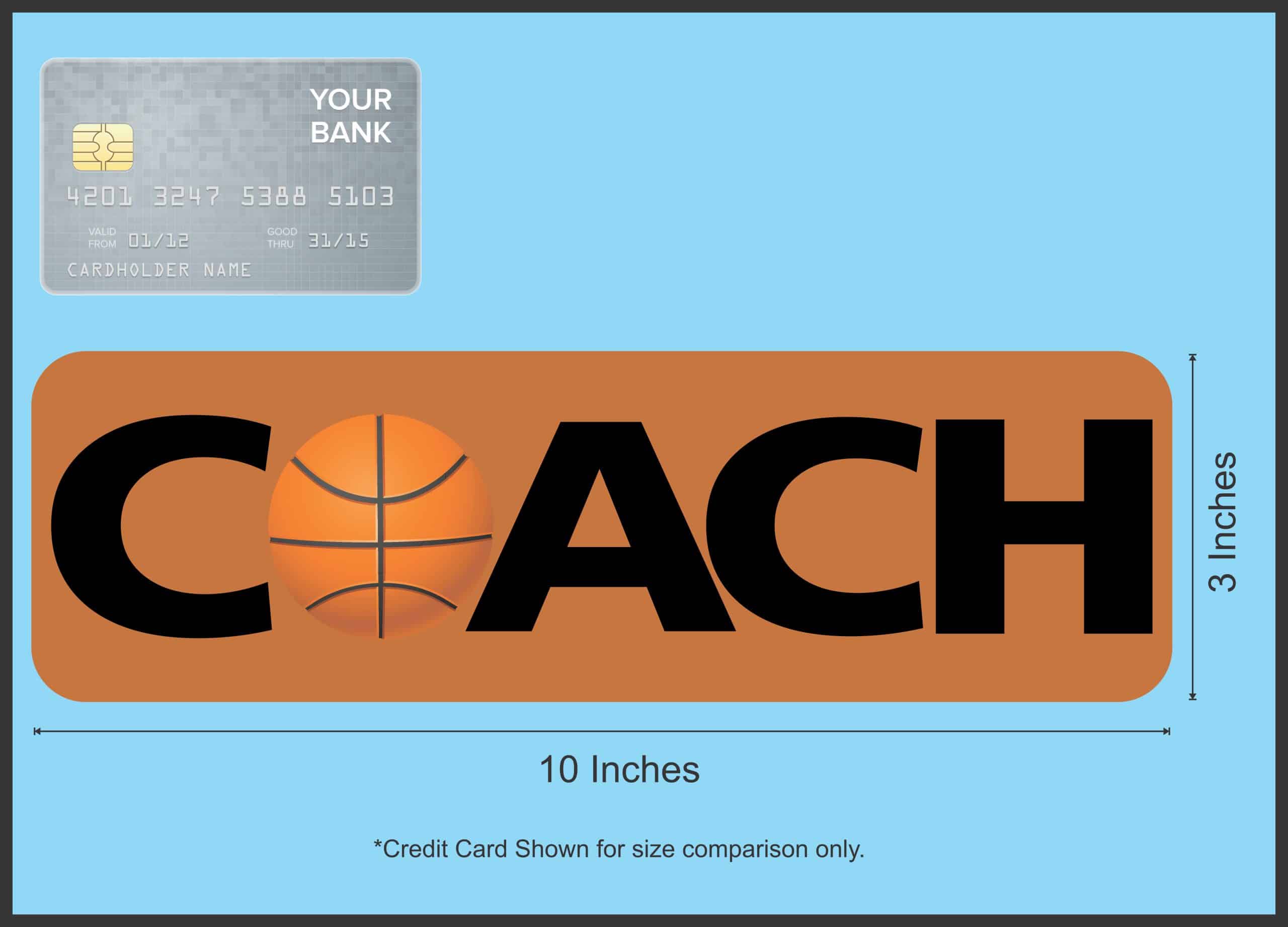 Basketball Coach Sticker