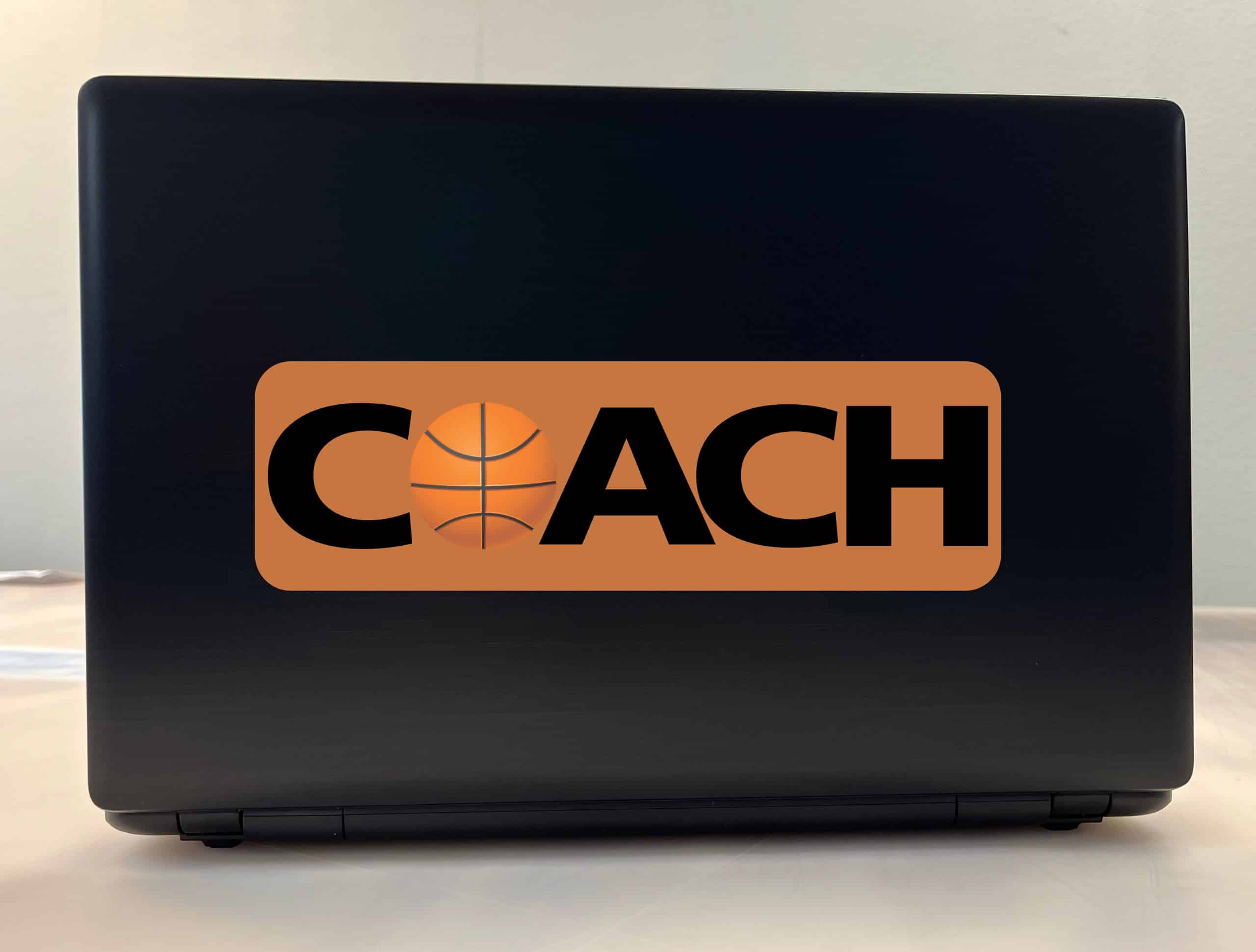 Basketball Coach Sticker