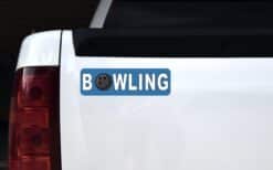 10in x 3in Bowling Bumper magnet magnetic  Truck magnets Vinyl Car