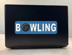 10in x 3in Bowling Bumper Sticker Window Decal Truck Stickers Vinyl Car Decals