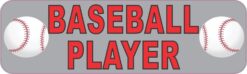 baseball sticker