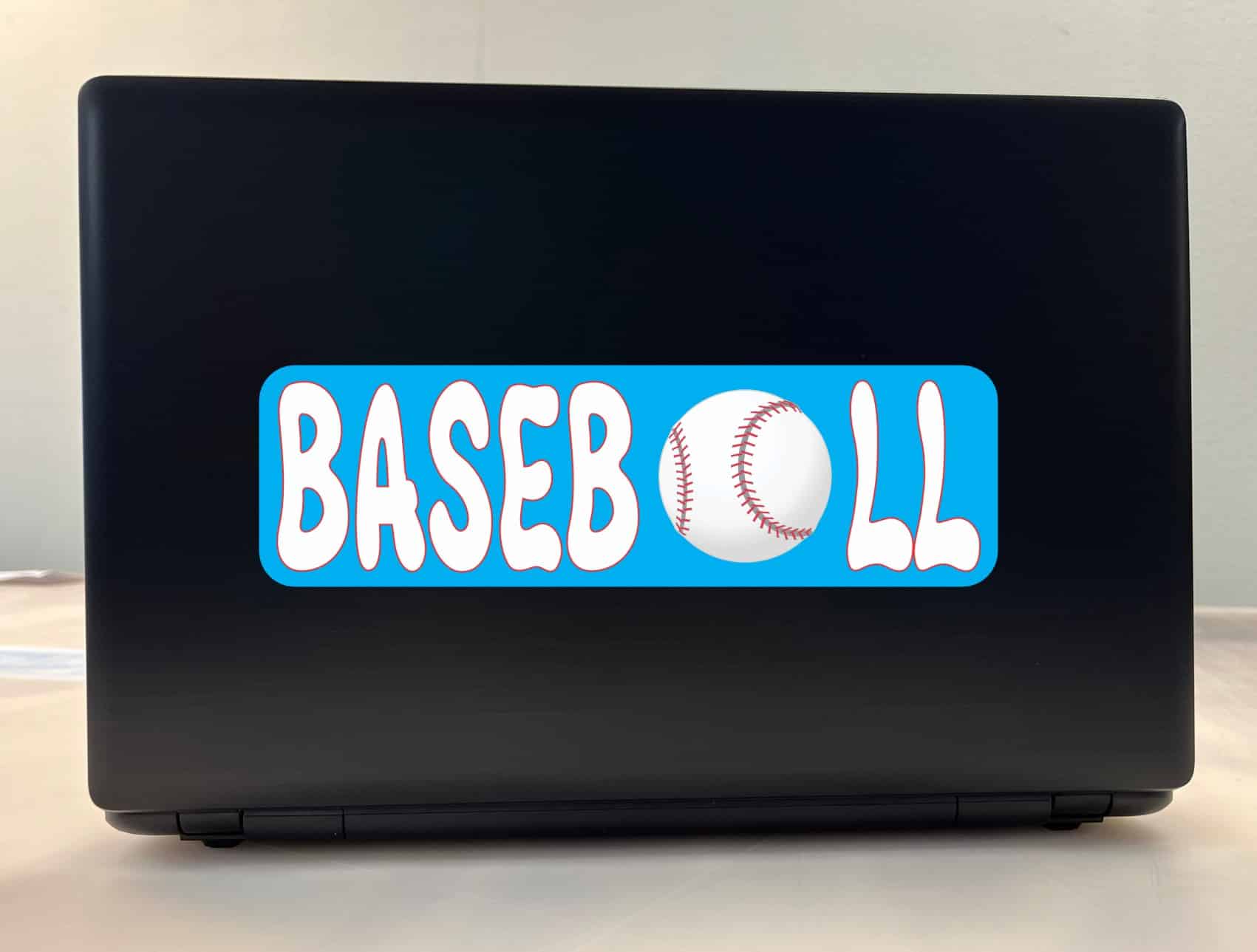 10in x 3in Baseball Vinyl Bumper Sticker Window Decal Stickers Vinyl Car Decals - Image 3