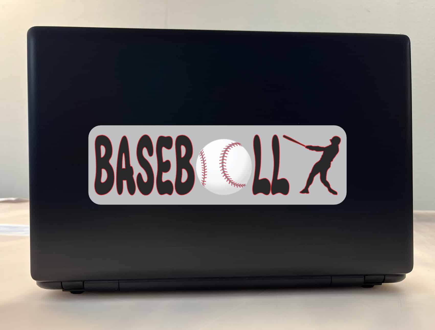 10in x 3in Baseball Vinyl Bumper Sticker W indow Decal Stickers Vinyl Car Decals