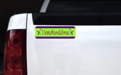 10in x 3in I Love Mardi Gras Vinyl Bumper Sticker Decal Car Window Stickers Decals