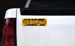 10in x 3in Train Collector Bumper Sticker Vinyl Window Decal