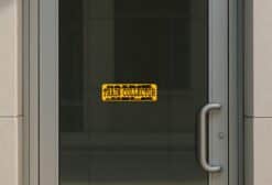 10in x 3in Train Collector Bumper Sticker Vinyl Window Decal