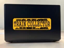 10in x 3in Train Collector Bumper Sticker Vinyl Window Decal