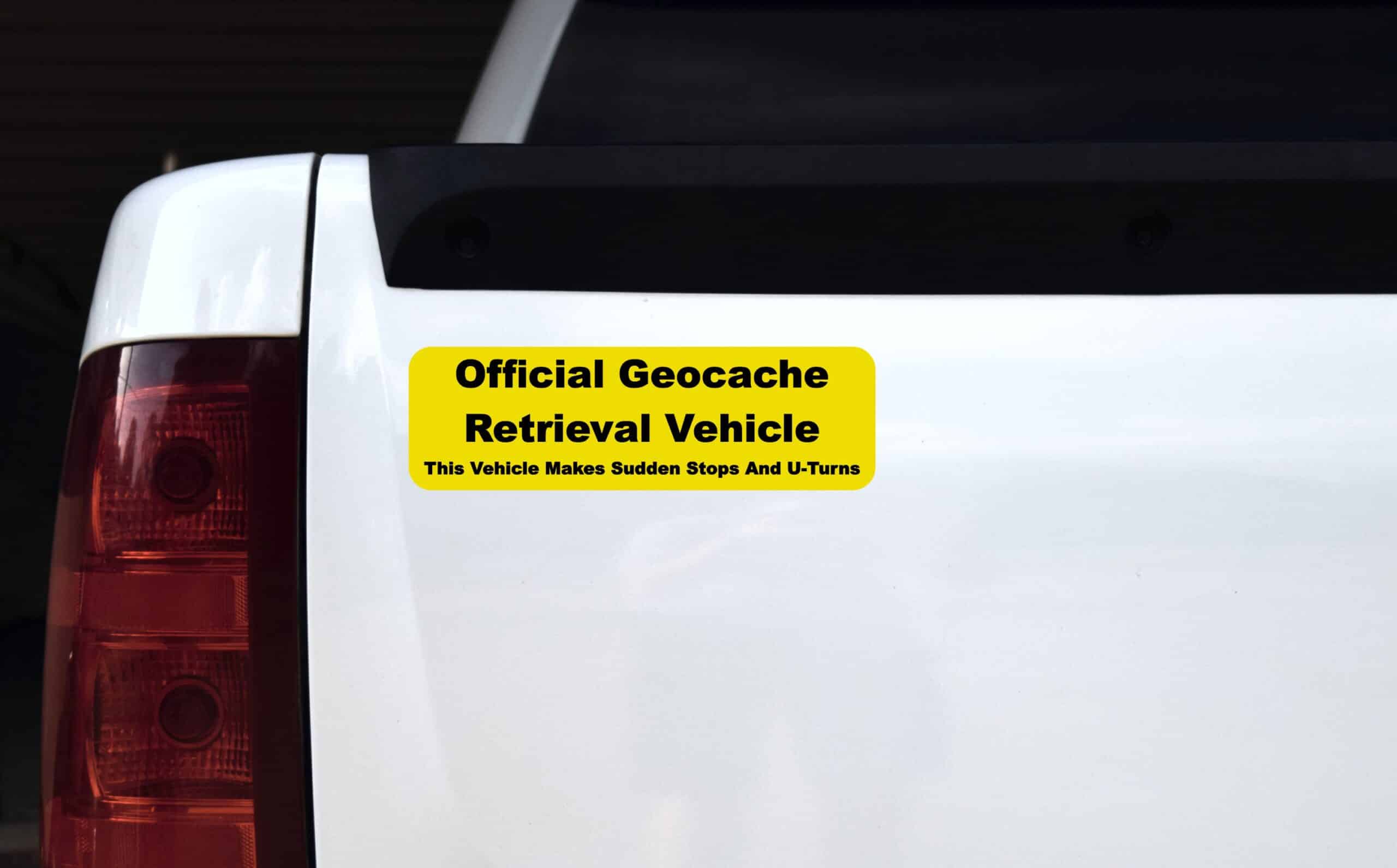10in x 3in Geocache Retrieval Vehicle Bumper magnets Geocaching Car magnetic