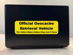 10in x 3in Geocache Retrieval Vehicle Bumper Stickers Geocaching Car Window Decals