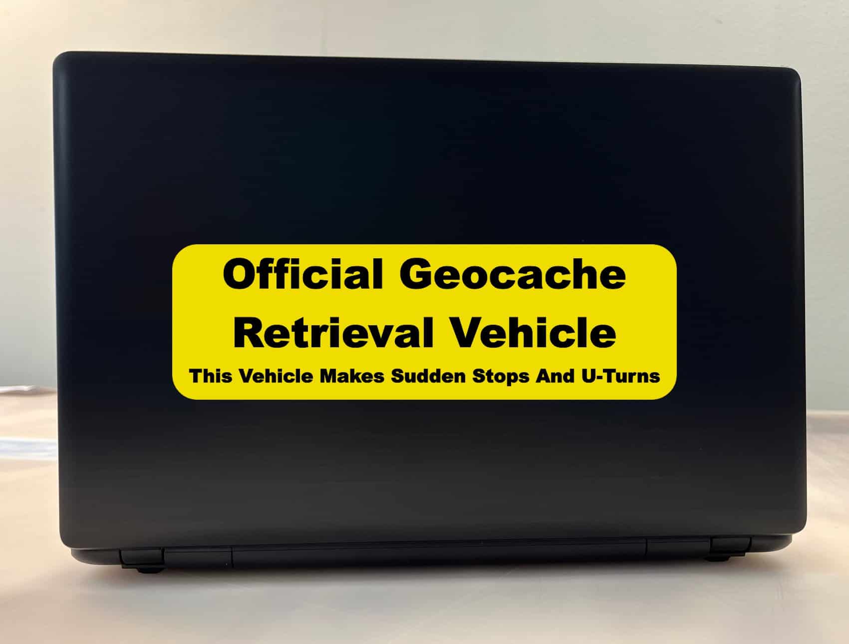 10in x 3in Geocache Retrieval Vehicle Bumper Stickers Geocaching Car Window Decals