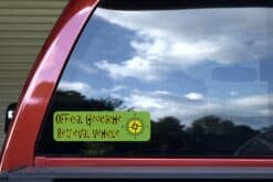 10in x 3in Official Geocache Retrieval Vehicle Bumper Stickers Geocaching Car Decals