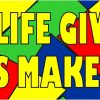 When Life Gives You Scraps Make Quilts Vinyl Sticker