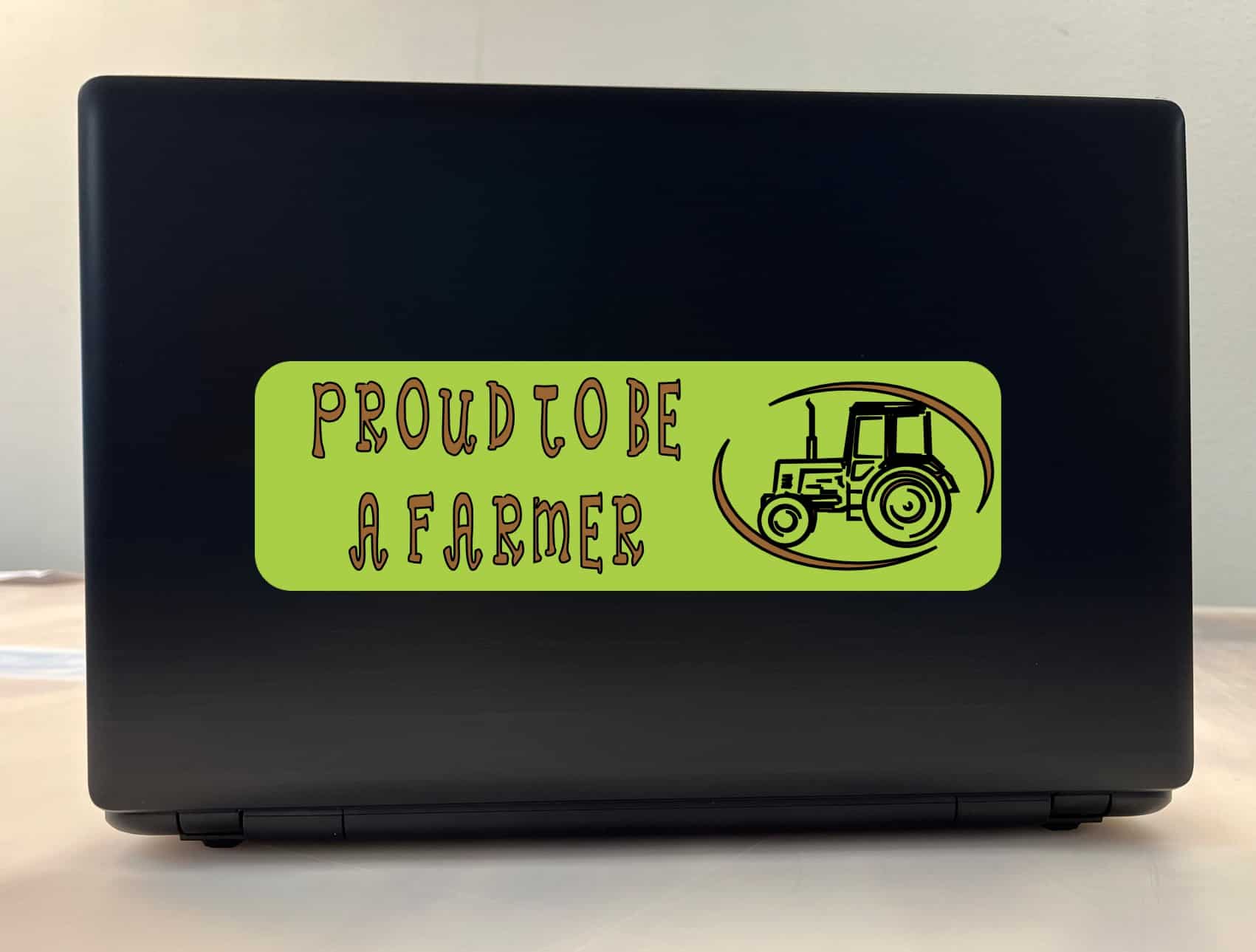 10in x 3in Proud To Be A Farmer Bumper Sticker Vinyl Agricultural Decal