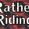 10in x 3in Id Rather Be Riding Horse Bumper magnet Vinyl magnetic magnets Car